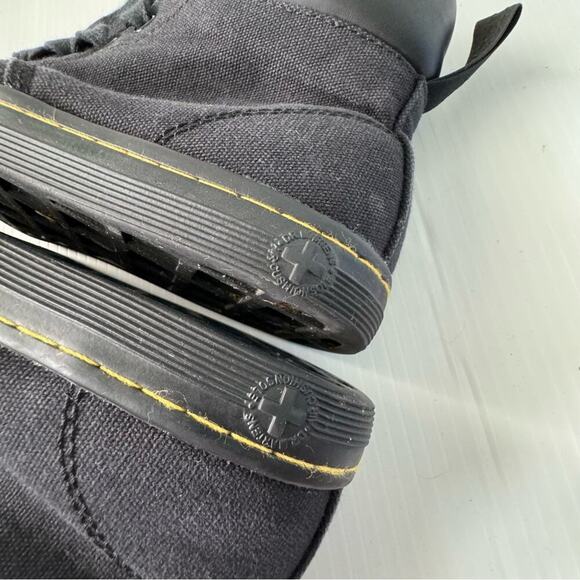 Dr. Martens Maelly padded collar shoes high top sneaker size 7 women’s black - Picture 9 of 11